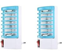 2 Pezzi Di Zanzariera Elettrica Luce Led, Fornetto Zanzare, Lampade Antizanzare