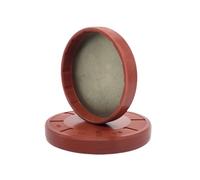 2 pezzi diametro 55mm di coperchi terminali stanche antipolvere di tipo EC in FKM, altezza 8mm, 55x8mm