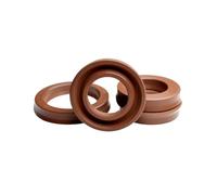 2 pezzi diametro interno 22mm di guarnizioni oleodinamiche idrauliche di tipo UN in FKM resistenti al calore per aste di pistone, diametro esterno 32mm, altezza 8mm, 22x32x8mm(2pcs)