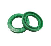 2 pezzi Diametro interno 32 mm Tenuta olio a labbro ad alta velocità in fluoroelastomero verde per attrezzature automobilistiche e industriali, Diametro esterno 42 mm, Altezza 7 mm, 32x42x7mm