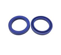 2 pezzi diametro interno 50mm tipo-UN blu paraolio in TPU parti antipolvere per stelo pistone cilindro idraulico, diametro esterno 63mm, 50x63x9mm