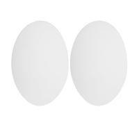 2 Pezzi Diffusore per Lampa da rio Rotondo in Acrilico Bianco da | Paralumi Cilindrici e Lampade a Led, Distribuzione Uniforme, Bordo Liscio, per Camere e Banconi
