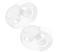 2 Pezzi Dispenser Nastro Adesivo Portatile Trasparente in Plastica | Livello Visibile del Nastro, Due Supporti Inclusi, per Refills da 15mm e Masking Tape