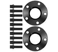 2 Pezzi Distanziali 15mm for Audi A4 B8 A5 A6 A7 5x112 Hub Centric M14x1.5