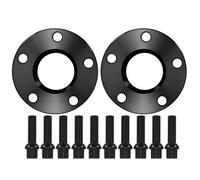 2 Pezzi Distanziali 15mm for Audi A4 B8 A5 A6 A7 5x112 Hub Centric M14x1.5