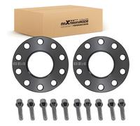 2 Pezzi Distanziali 20mm 5x120 for BMW 5er E34 1987 - 1996 M12x1.5x45mm