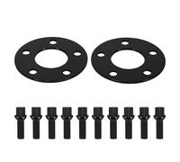 2 Pezzi Distanziali 5mm 5x112 CB66.6 for Mercedes A B C E S +10 Bulloni M14x1.5