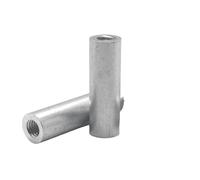 2 pezzi distanziali in alluminio M6, barre distanziatrici in alluminio rotonde(40mm)