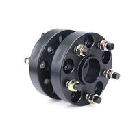 2 Pezzi Distanziali Universali Per Ruote Auto Adattatori Di Conversione PCD 5x120 To 5x127 5x100 5x108 5x114.3 5x112 15 20 25 30 35mm Adattatori Distanziali Ruota(2PCS 40mm Black)