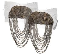 2 pezzi Distintivo per spalla con catena a nappa Distintivo per braccio a