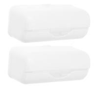 2 Pezzi Distributore Da Per Sacchetti Della Spazzatura Bianco