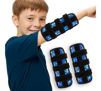 2 Pezzi Dito Bambini Dita Guardia, Tutore Per Pollice E Dito Del Bambino, Prevenire Che I Bambini Si Succhino Le Dita E Si Mangino Le Unghie, Reggibraccio Bambino (Dinosauro Blu)