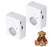 2 pezzi dittafono per animali di peluche, modulo vocale per animali di peluche, modulo audio per orsacchiotto, modulo vocale per peluche 360 secondi, per animali di peluche per regali fai da te