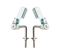 2 pezzi divano regolabile in altezza angolo hardware poggiatesta cricchetto cerniera di regolazione multifunzionale 90-195 gradi