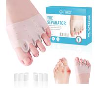 2 Pezzi Divaricatore Alluce Valgo, Correttore Separatore, Separatore Dita Piede,