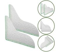 2 pezzi Doccia angolare della guardia della guardia della guardia della tuta da