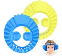 2 Pezzi Doccia Cap per Bambino, Cuffia per Shampoo per Bambini, Cuffia da Doccia per Shampoo, Cuffia da doccia per bambini, Cuffia per Bagno con Visiera, Cappello Doccia Bambini, per Cura Bambino