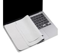 2 Pezzi Doppio Pacco Protezione Tastiera e Schermo per MacBoo 13/14 Pollici, Fodere in Microfibra con Panno di Pulizia, Anti-Imprint, Risparmio Spazio