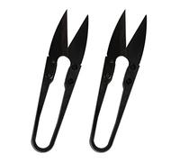 2 Pezzi Due Pezzi Forbici Sarto Multifunzionali a Forma U Forbici per la Testa del Filo Domestico di Alta Qualità a Punto Croce Piccole Forbici Cucito Mini Forbici a Molla Molto Adatte l'Arte Del