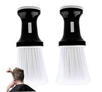2 pezzi Duster al collo, morbido spolverino da barbiere, pennello da barbiere portatile facile