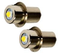 hqrp Lampadina LED Upgrade per Porter Cable 90534275 3W 150LM Alta Potenza 2 pezzi