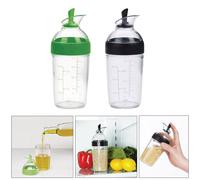 2 Pezzi Easy Grips Small Salad Dressing Shaker Salse Mixer Quick Mix 240 Ml