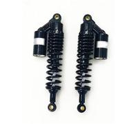 2 Pezzi Elemento Molla Ammortizzatore Accessori 340mm 8mm Moto Per Yamaha VMAX V-MAX 1200(All black)