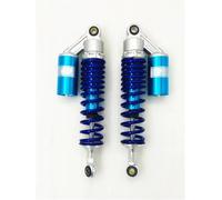 2 Pezzi Elemento Molla Ammortizzatore Accessori 340mm 8mm Moto Per Yamaha VMAX V-MAX 1200(Blu)