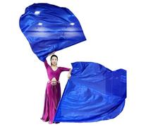 2 Pezzi Elogio Danza Adorazione Bandiere Con Asta Scalabile Semicerchio Adorazione Ali Per Chiese Danza Accessori