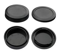(2 pezzi) EOS RF Cap, EOS RF Lens Rear Cap, EOS RF Lens Body, Sensor Protectie Covers Rear Lens Caps, RF Rear Lens Cap, Compatibile con Canon EOS RF Mount Mirrorless Camera EOS R EOS RP R3 R5 R6