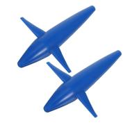 2 Pezzi Esca da Traina a Forma di Volatile, Blu, in Pp | Pesca D'altura e Traina in Mare Aperto, Precisione di Lancio, Movimento Realistico, Uso Versatile