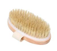 2 pezzi esfoliante in legno for massaggio corpo spazzola for bagno for setole da morbida donna uomo cura della pelle for il bagnata e asciutta per Donna Uomo