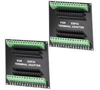 2 pezzi ESP32 Breakout Board per 30PIN, ESP32 scheda di sviluppo 2,4 GHz Dual Core WLAN + Bluetooth 2 in 1 microcontrollore ESP-WROOM-32 Chip per Arduino