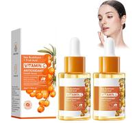 2 Pezzi Essenza Vitamina C Per Il Viso, Essenza Vitamina C Per La Pelle Idratante, Nutriente Siero Viso Con Vitamina C, Essenza Sbiancante E Rassodante Essenza Riempisce La Pelle