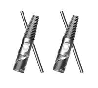 2 pezzi Estrattore a vite a doppia testa da 1/2 "3/4" doppio scopo per valvole di tubi rubinetto tubo acqua bulloni riparazione rubinetto riparazione filo