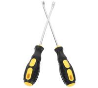 2 Pezzi Estrattore Chiodi da Falegname 15 Gradi, 6 Pollici V-fork