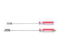 2 Pezzi Estrattore Connettore Tipo F Utensile Bnc Rosso | Uso per Test Circuiti e Riparazione, Semplice da Portare, Acciaio Laminato a Freddo, Adatto a Esperti