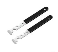2 pezzi estrattore di modanatura pala rimozione multi-strumento chiave esagonale dado chiave rivestimenti pavimentazione