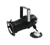 2 pezzi - EUROLITE PAR-20 Proiettore Spot Nero con Attacco E27 e Effetti Luce