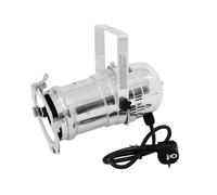 2 pezzi - EUROLITE PAR-30 Spot Silver: Proiettore LED per Illuminazione Professi