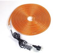 2 pezzi - EUROLITE Rubberlight RL1-230V Tubo Luminoso Arancione 5m per Illuminaz