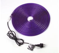 2 pezzi - EUROLITE Rubberlight RL1-230V: Tubo Luminoso Viola/Fucsia 5m per E
