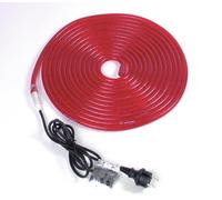 2 pezzi - EUROLITE Rubberlight RL1 5m Rosso - Tubo Flessibile per Illuminazione