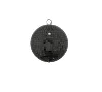 2 pezzi - EUROLITE Sfera a Specchio Nera 15 cm - Effetto Luce DMX per Eventi e S