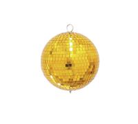 2 pezzi - EUROLITE Sfera a Specchio Oro 20cm - Effetto Luce per Eventi e Scenogr
