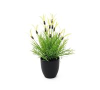 2 pezzi - EUROPALMS Lattuga Artificiale 40 cm - Decorazione Verde per Esterni co