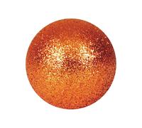 2 pezzi - EUROPALMS Sfera Decorativa 3,5cm Rame Glitter, Set 48 pezzi per Decora