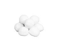 2 pezzi - EUROPALMS Snowballs 7,5cm - Set di 10 Sfere Innevate per Decorazioni I