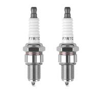 2 Pezzi F7RTC Candela Accensione Sostituire, Candele di Accensiori per Decespugliatore Auto Moto Tagliaerba per NGK 5534/BPR7ES V-line-9, Bos ch 7992/WR5DC, 4038/WR5DP W22EPR-U/3088, R41CXLS, OEM