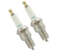 2 Pezzi F7RTC Candela Sostituzione, Candela di Accensione Sostituire per NGK 5534/BPR7ES V-line-9, Bos ch 7992/WR5DC Candela Auto, Candele per Decespugliatore Accessori per la Auto Moto Tagliaerba